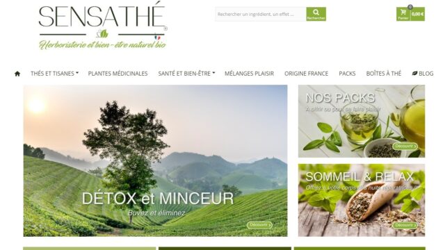 Sensathé – Herboristerie et bien-être naturel bio en ligne